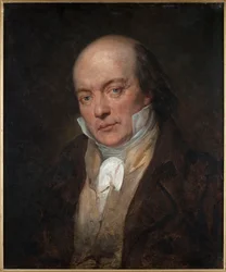 Portræt af Pierre-Jean de Béranger 1780-1857, 1828.