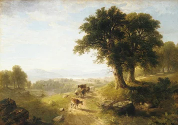Flodscene, 1854.