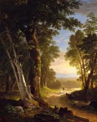 Bøgene, 1845.