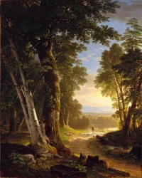Bøgene, 1845