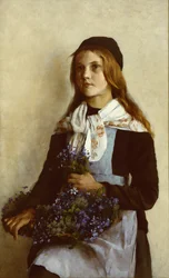 Pigen med den blå anemone (maleri)