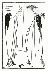 En gentagelse af Tristan und Isolde, illustration fra 