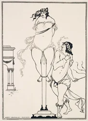 Juvenal pisker kvinde,1896 (kobberstik)