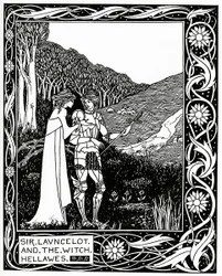 Sir Launcelot og heksen Hellawes 1870