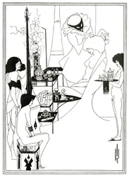 The Toilette of Salome, ca. 1894 (litho)