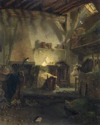 Velbevogtet spædbarn