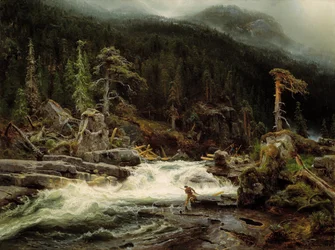 Vandfald i Telemark
