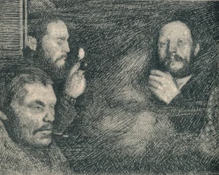 A Smoke in the Galley of the Fram., c1893-1896, 1897