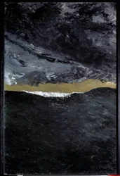 Bølge VII. Maleri af August Strindberg (1849-1912) Ec. Sagsøgt.