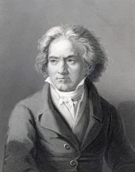 Ludwig van Beethoven, graveret af William Holl den Yngre (gravering)
