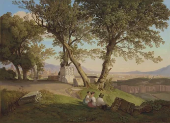Udsigt over Rom fra Villa Mattei