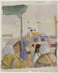Marked i Tunis II, 1914