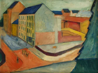 Vores gade med ridebane, Bonn, 1913