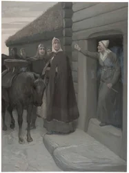 Illustration til Njal-sagaen