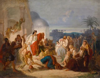 Tysk: Judith viser betulianerne Holofernes