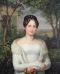 Portræt af Frau Horstmann, 1822