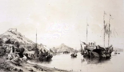The Coast of Macao at High Tide, plade 12 fra 