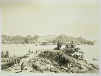The Bay and Island of Hong Kong, plade 4 fra 