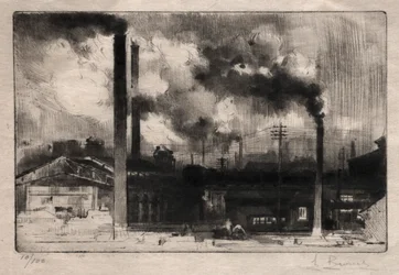 På Creusot Works: The Smokestacks
