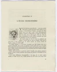 Frédéric Mistral: Mémoires et Recits af Frédéric Mistral: buste af en kvinde (side 41)