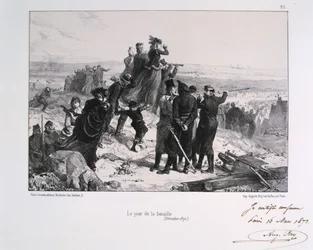Le Jour du Bataille Slagets dag, belejring af Paris, fransk-preussisk krig, 1870 1871