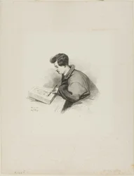 Portræt af Auguste Raffet