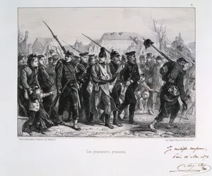Preussiske fanger, fransk-preussisk krig, 1870 1872.