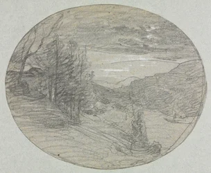 Landskab, 1800-tallet.