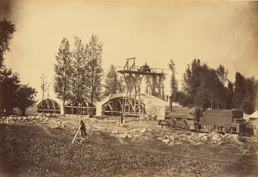 Viadukt over floden Bonson (Loire-dalen)