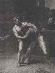 Wrestlers The Wrestlers, fra Le Monde Illustré, 22. maj 1875.
