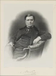 Portræt af Alexandre Florian Joseph, grev Colonna-Walewski 1810-1868