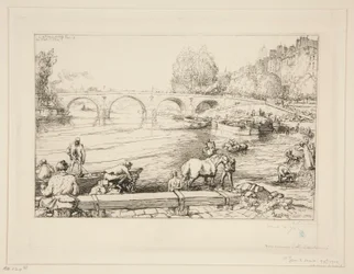 Vandingsstedet ved Pont Marie