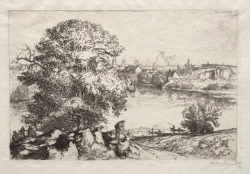 Angers: St. Nicolas Pond