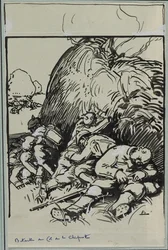 Slaget ved Chipotte Pass, 1914.