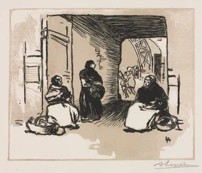 Brødsælgere, 1889.