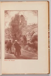 Katalog over udstillingen af ​​Auguste Lepère: Return from the Fields..., 1908.