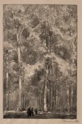 Le Matin, Forts Marlotte korsvej, 1889.