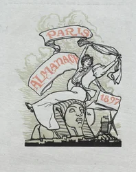 Paris Almanak, 1897: Bagside
