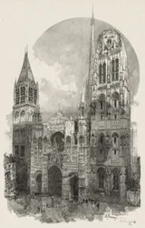 Illustreret Rouen: Katedralen i Rouen
