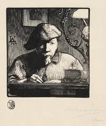 Selvportræt, 1895.