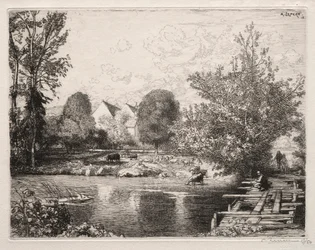 Den gamle gangbro, 1915.
