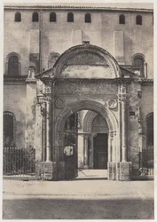Porte Bachelier, Saint-Sernin-kirken, Toulouse (Haute-Garonne)