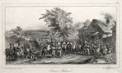 Album for 1831: Militær konvoj