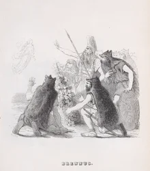 Brennus fra The Complete Works of Béranger, 1836