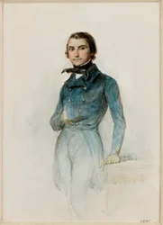 Portræt af Louis Blanc 1811-1882.