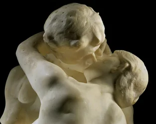 Kysset (detalje) 1888-1889