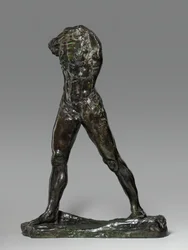 The Walking Man, modelleret 18771900, støbt før 1917.