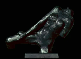 Kvindens torso Bronzeskulptur af Auguste Rodin (1840-1917) Paris, Musee Rodin