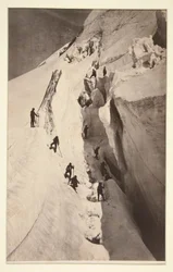 Mont Blanc, Sprækken