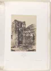 Tårnet af Den Hellige Gravs Kirke i Jerusalem Jerusalem. Den hellige grav. Clocher (titel på objekt)